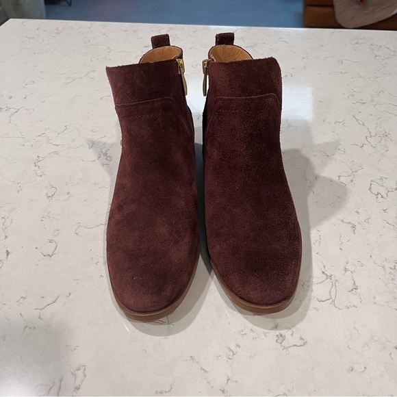 FRANCO SARTO Ruby Suede Leather Ankle Boots Size 6 - Picture 4 of 12